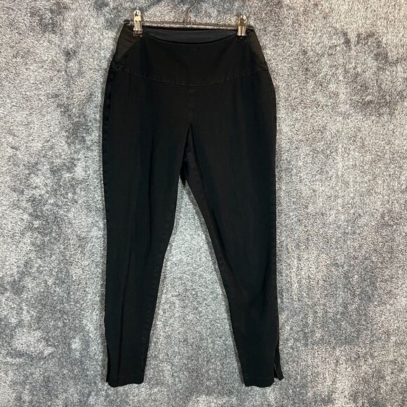 SPANX Ready To Wow Crop Capri Leggings Structured Black Shaping Size Small 25" - Picture 1 of 11